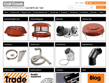 Tablet Screenshot of coltcowls.co.uk